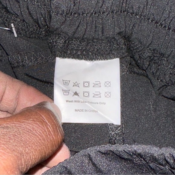 Halara Women’s Medium Black High Waisted Elastic Waistband Hiking Joggers Strech - Picture 10 of 13